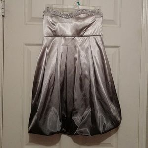 Silver ombre dress